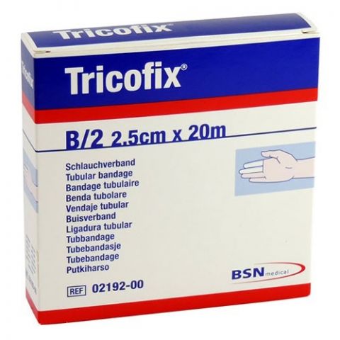 Tricofix Schlauchverband 2,5cm x 20m Größe B