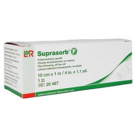 Suprasorb F Folienverband unsteril 10cm x 1m