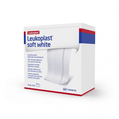 Leukoplast Soft White Wundpflaster 5m x 6cm