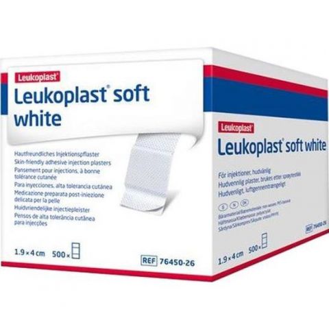 Injektionspflaster Leukoplast Soft White 1,9cm x 4cm