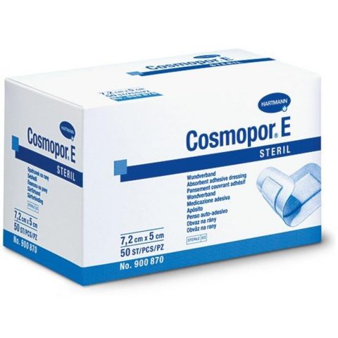 Cosmopor E Wundverband steril 7,2x5cm 50 Stück