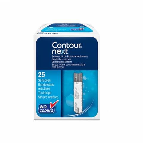 Contour Next Blutzuckerteststreifen 25 Stück