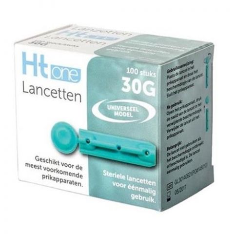 Ht One Lanzetten 30G 100 Stuck Box