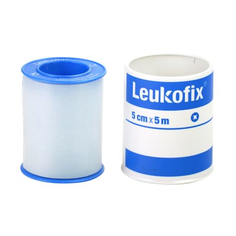 Leukofix Pflaster 5cm x 5m Beispiel