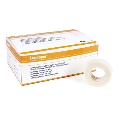 Leukopor Pflaster 1,25cm x 9,2m, 24 Rollen