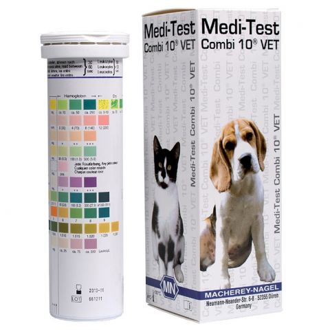 Medi-Test Combi 10 VET (Veterinärmedizin) Urinteststreifen