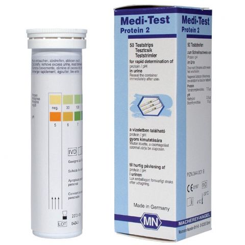 Medi-Test Protein 2 Urinteststreifen