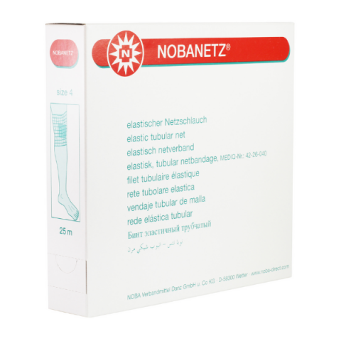 Nobanetz elastische Netzbandage Größe 4 (Knie)