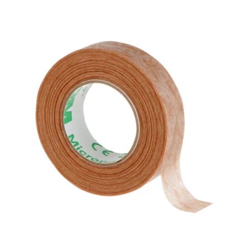 Micropore Heftpflaster beige 1,25cm x 9,1m, 24 Rollen