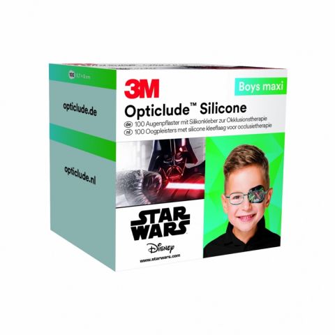 Opticlude Silikon-Augenklappen Disney Maxi Boys 100 Stück