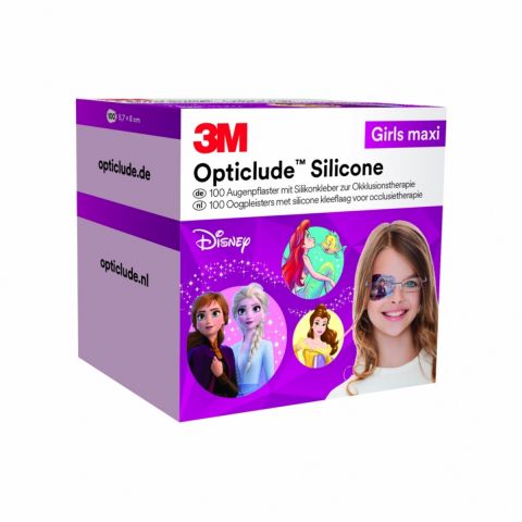 Opticlude Silikon-Augenklappen Disney Maxi Girls 100 Stück